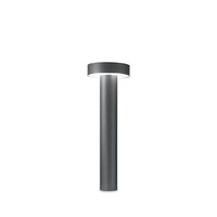 Sloupková - ILUX 153193 Venkovní sloupkové svítidlo Ideal Lux Tesla PT4 Small antracite 153193 šedé 60cm IP44 - IDEALLUX