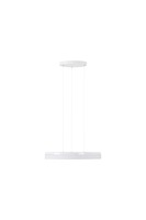 Kruhová - OS CAR66376 CARINA LE2 závěsné skleněné svítidlo bílá IP40 3000 K 32W LED - OSMONT