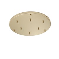 Kotvící prvky, držáky, závěsy - FAN BASE-S-R9-ORO Rozeta PIREX kruhový rám zlatá A 9 FORI 52x4,1cm - FANEUROPE