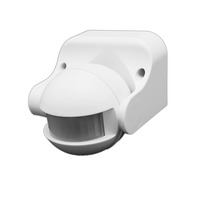 LED senzory - LED PIR Motion Sensor IP44 Bílá