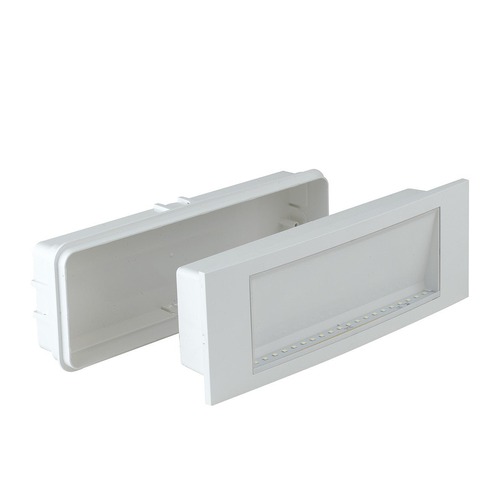 Nouzová - FAN LED-HELP-511 Svítidlo nouzové HELP bílá, polykarbonát, LED 4 W, 80 lm, 4000 K, IP40, 3 h-180 lm, 8,3 x 29,2 x 5,6 cm - FANEUROPE - foto 1