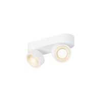 Bodová - LA 1010266 KALU 2.0 Přisazené nástěnné a stropní svítidlo, PHASE, 2700 K, 19 W, 36°, bílé - BIG WHITE (SLV)