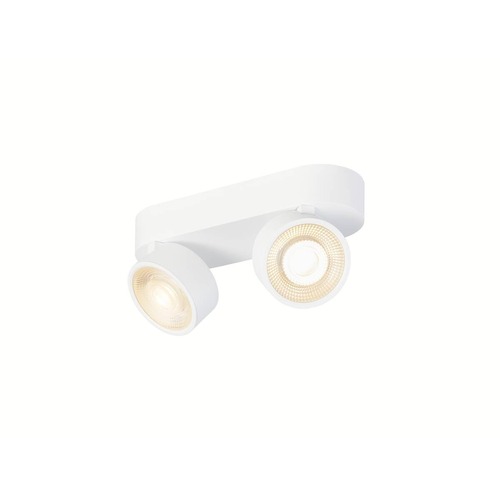 Bodová - LA 1010266 KALU 2.0 Přisazené nástěnné a stropní svítidlo, PHASE, 2700 K, 19 W, 36°, bílé - BIG WHITE (SLV) - foto 1