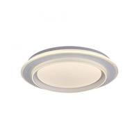 Kruhová - LD 14296-16 LED stropní svítidlo LAGO, bílé, stmívatelné, s dálkovým ovladačem, 2700-6500K - JUST LIGHT