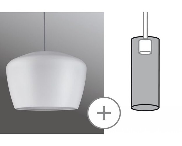 Svítidla - P 95438 URail 2Easy stínidlo Pom bílá matná max. 20W kov - PAULMANN - foto 1