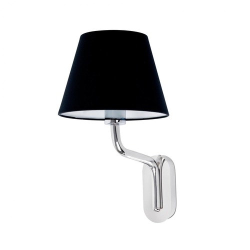Dekorativní - FARO 24005-12 ETERNA nástěnná lampa, chrom/černá - FARO - foto 1