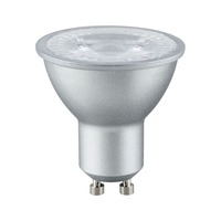 GU10/GZ10 - P 28975 Standard 230V LED reflektor GU10 1ks-sada 4W 2700K hliník - PAULMANN