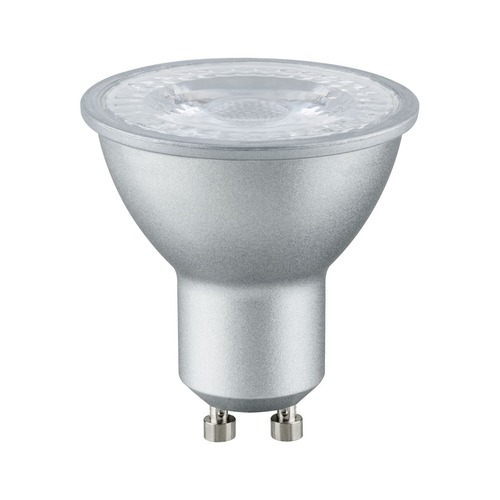 GU10/GZ10 - P 28975 Standard 230V LED reflektor GU10 1ks-sada 4W 2700K hliník - PAULMANN - foto 1