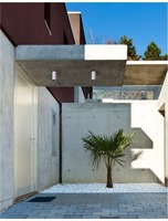 Přisazená - NV 9200612 Venkovní stropní svítidlo CECI bílý hliník skleněný difuzor Osram LED 6W 3000K 100-240V 76st. IP65 - NOVA LUCE