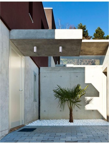 Přisazená - NV 9200612 Venkovní stropní svítidlo CECI bílý hliník skleněný difuzor Osram LED 6W 3000K 100-240V 76st. IP65 - NOVA LUCE - foto 1