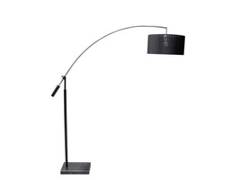 Stojací lampy - AZZ AZ0006 Bianca (chrome/black) - AZZARDO