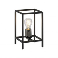 Stolní lampy dekorační - LD 15812-18 FABIO Stolní lampa v černé v moderním retro stylu - LEUCHTEN DIREKT / JUST LIGHT