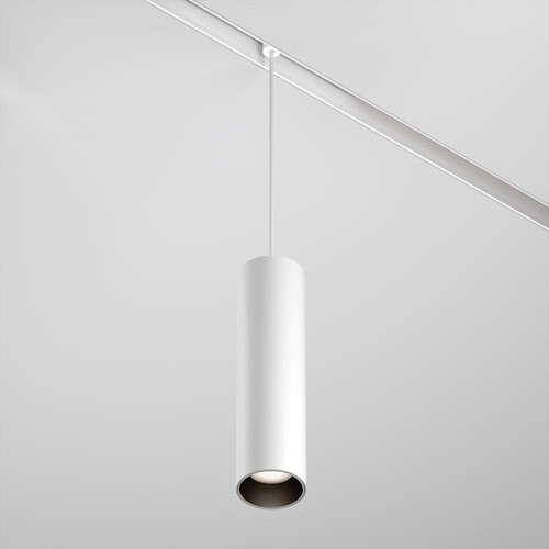 Lištové Magnetic Maytoni Exility - M TR041-2-12W4K-W Závěsné svítidlo Focus LED 4000K 12W studená bílá bílý hliník pro magnetický lištový systém Exility - MAYTONI - foto 1