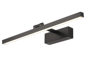 LED nástěnné svítidla - LED zrcadlo / nástěnné světlo 14W - černé tělo