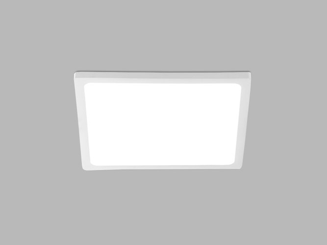 Zápustné - Zápustné svítidlo SLIM-Q, S 10W 3000K, ON/OFF - foto 1