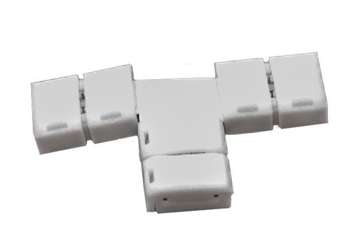 Příslušenství pro LED pásky - CEN ACCN8T 3x "T" Konektor na LED pásek 8mm - CENTURY - foto 1