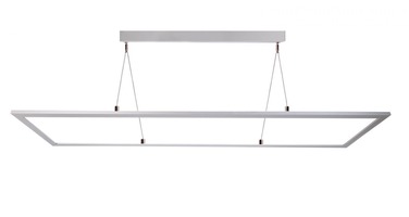 Technická - IMPR 342220 Deko-Light závěsné svítidlo LED Panel čiré, hranaté, 50 W, 3000/4000 K, stříbrná 220-240V AC/50-60Hz 53,00 W 3000 / 4000 K 6100 lm 295 mm bílá RAL 9006 - LIGHT IMPRESSIONS
