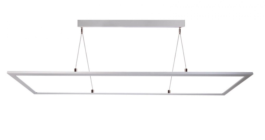 Technická - IMPR 342220 Deko-Light závěsné svítidlo LED Panel čiré, hranaté, 50 W, 3000/4000 K, stříbrná 220-240V AC/50-60Hz 53,00 W 3000 / 4000 K 6100 lm 295 mm bílá RAL 9006 - foto 1