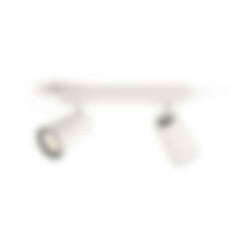Bodová - PH 50572/31/PN Bodové svítidlo Philips Paisley 50572/31/PN bílé 2x max.10W - PHILIPS (915005529501) - foto 1