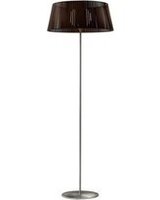 Stojací lampy - MO 0480TE08NOIN Stojací lampa RIBBON TE matná nikl / černá E27 105W - MOROSINI
