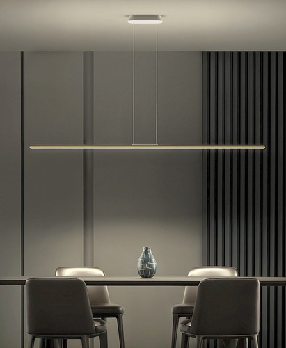 Podélná - TI 1113COFBVE2B C01BF5 C05C C07T1 Závěsné svítidlo MYST 3000K 140cm bronz 31W (3750lm) + 19W (1188lm) - Team Italia - foto 1