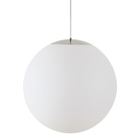 Koule - OS ISI60776 ISIS S5 PM-M HP závěsné plastové svítidlo nerez / bílá IP40 4000 K 65W LED - OSMONT