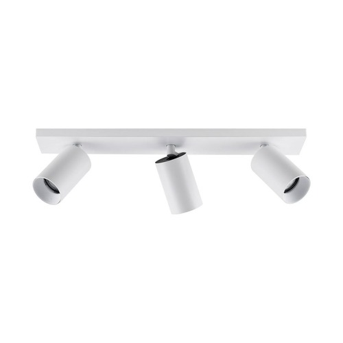 Bodová - IMPR 348249 Deko-Light stropní přisazené svítidlo - Can Tilt hranaté, 3x 7,5 W GU10, bílá - LIGHT IMPRESSIONS - foto 1