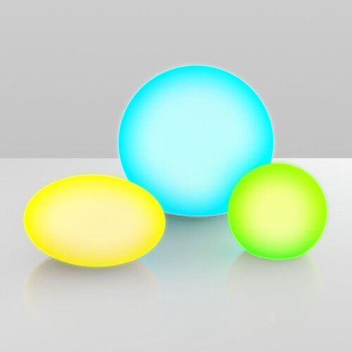 Dekorační - PANIT EST555 Venkovní svítidlo MAGIC přenosná dobíjecí 33cm RGB 230V LED IP68 - PAN INTERN. - foto 1