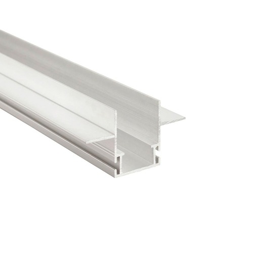 Al profily k zapuštění - IMPR 970826 Deko-Light Combo vestavný montážní profil s křídly, 13mm, 3m bez eloxu - foto 1
