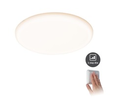 Akční zboží - P 93064X VÝPRODEJ VZORKU - LED vestavné svítidlo Veluna VariFit IP44 3-krokové-stmívatelné kruhové 215 21W 3.000K satén - PAULMANN