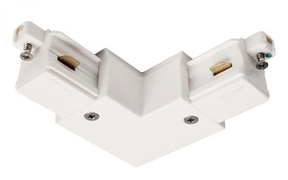 Lišty a příslušenství - IMPR 720018 Deko-Light 1-fázový kolejnicový systém, D One 90°-spojka, pravé, 220-240V bílá RAL 9016 73 mm - LIGHT IMPRESSIONS