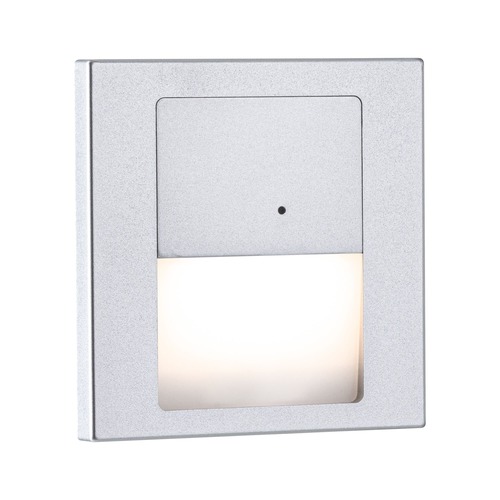 Zapuštěná - P 80003 LED vestavné svítidlo do zdi Tsaro hranaté 80x36mm 1W 230V 2700K matný chrom čidlo - PAULMANN - foto 1