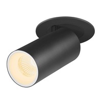 Kruhová - LA 1006940 NUMINOS® PROJECTOR S stropní zápustné svítidlo, 3000 K, 20°, válcové, černé/bílé - BIG WHITE (SLV)