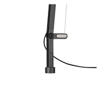 Kotvící prvky, držáky, závěsy - AR 1743010A Demetra stolní lampa držák do stolu šedá Demetra Table - ARTEMIDE