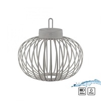 Na stůl - LD 19304-40 AKUBA LED stolní lampa průměr 36cm moblní na baterie USB IP44 stmívatelné dotykem 2700K - JUST LIGHT