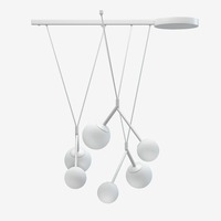 Vícečetná - LU ZL3.L1.Z80.60M DALI2 Závěsné svítidlo ZED 34,8W LED 3000K sklo bílá opál ZL3.L1.Z80.60L DALI - LUCIS