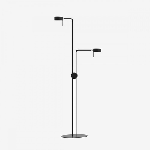 Stojací lampy - LU LR2.K1.O2.61 Stojanové svítidlo OMNIA 19W LED 3000K akrylátové sklo černá LR2.K1.O2.61 - LUCIS - foto 1