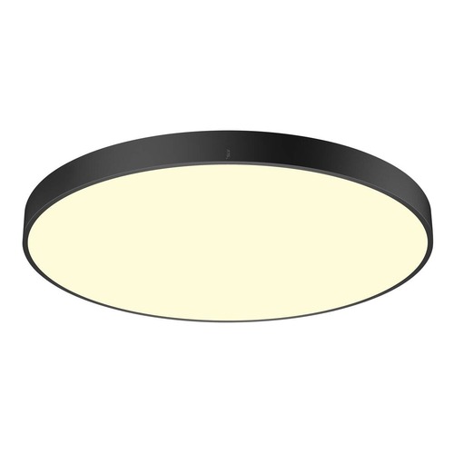 Kruhová - LA 1007314 MEDO® PRO 90 stropní nástavbové svítidlo, kulaté, 3000/4000K, 74W, fáze, 110°, černá - BIG WHITE (SLV) - foto 1