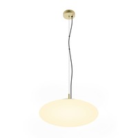 Koule - LA 1010416 OLYPSO 50 závěsné svítidlo, E27, délka závěsu 400 cm, 1 x max. 40 W, zlatá - BIG WHITE (SLV)
