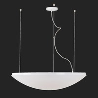 Kruhová - OS TIT66352 TITAN L5 závěsné plastové svítidlo bílá IP40 3000 K 98W LED DALI (původní kód OS 66352) - OSMONT