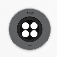 Zapuštěná - AR T42013NSPW00 Ego Flat 150 downlight kruh 5° 3000K Inox IK09 - ARTEMIDE