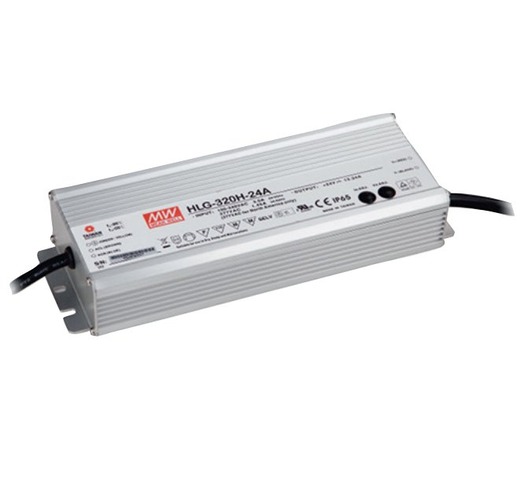 Stabilizované napětí - FAN I-DRIVER-HLG-320-12 Driver MW HLG konst.napětí IP67 výstup DC 12V 22A 264W vstup AC90-305V DC127-431V 25,2x9x4,3 cm - FANEUROPE - foto 1