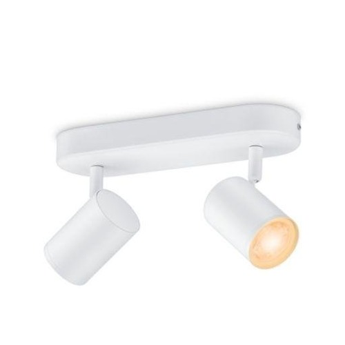WiZ - PH 8719514551893 Stropní bodové svítidlo WiZ IMAGEO 8719514551893 LED GU10 2x4,9W 2x345lm 2200-6500K RGB IP20 CRI90 bílé, stmívatelné - PHILIPS (929002658801) - foto 1