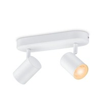 WiZ - PH 8719514551893 Stropní bodové svítidlo WiZ IMAGEO 8719514551893 LED GU10 2x4,9W 2x345lm 2200-6500K RGB IP20 CRI90 bílé, stmívatelné - PHILIPS (929002658801)