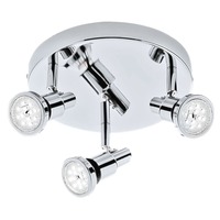 Koupelnová - BRI 2992038R LED bodové svítidlo pr. 21 cm 3xGU10 4,8W 400lm chrom (starý kód: BRI 2992-038R) - BRILONER