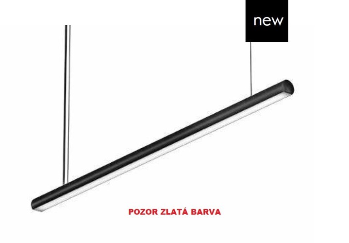 Podélná - BPM 210003.03.PN.GC-GC.OP.ST.9.40 Závěsné svítidlo LINGGO MINI zlatá 18W Ra90 4000K - BPM - foto 1