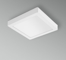 Hranatá - CEN PQP-243030 LED stropní a nástěnné svítidlo PL-QUADRO 300x300X35mm 24W 3000K 120d IP20 - CENTURY