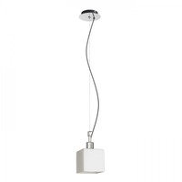 Hranatá - RED R13821 DADOS NEW závěsná opálové sklo/chrom 230V E27 28W - RED - DESIGN RENDL