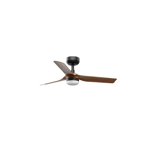 Ventilátory - FARO 33823-1TW MINI PUNT S LED stropní ventilátor, černá/tmavé dřevo s DC motorem - FARO - foto 1