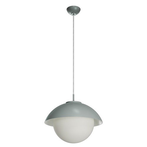 Koule - OS LUK60040 LUKIDA ST3 závěsné skleněné svítidlo šedá / bílá IP40 3000 K 27W LED - OSMONT - foto 1